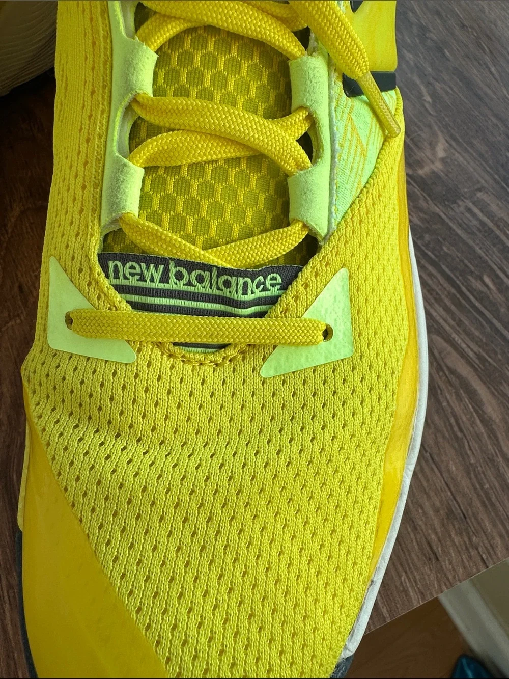 New balance two wxy v4 Zest basketball shoes neon yellow lime